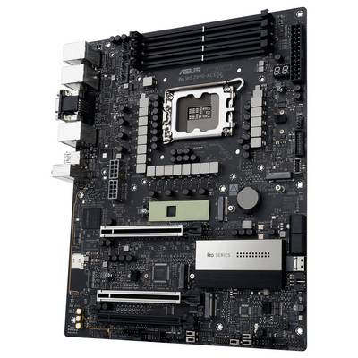 Carte mère avec plusieurs emplacements et connecteurs, design noir, 'ProArt Z690-Creator WiFi'.