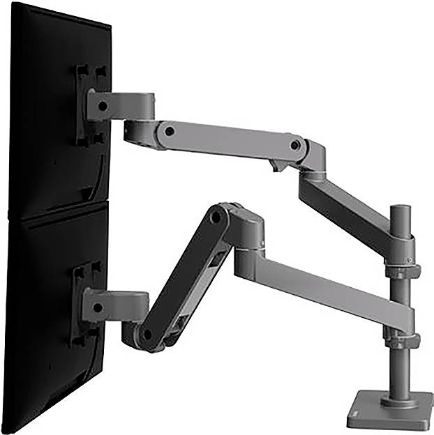 Support de table pour écran Ergotron 45-690-293 68,6 cm (27") réglable en hauteur, inclinable gris