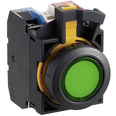 Idec CW1L-M1E10QM4G CW Series Bouton-poussoir 230 V 1 x Off/(On) à accrochage vert 1 pc(s)-0