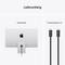 La livraison comprend l'image d'un écran Studio Display et d'un câble Thunderbolt (1 m).