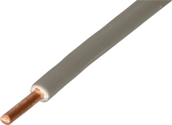 Max Hauri 106445 Câble d'installation H07V-U 1 x 2.5 mm² + 1 x 2.5 mm² gris 1 pc(s)
