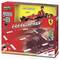 Ensemble de voitures miniatures de style Ferrari avec modèle télécommandé et circuit de course, adapté aux enfants à partir de 6 ans.