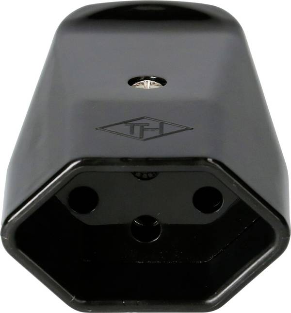 Max Hauri 164650 Prise d'alimentation suisse Polyamide, Thermoplastique  230 V noir IP20