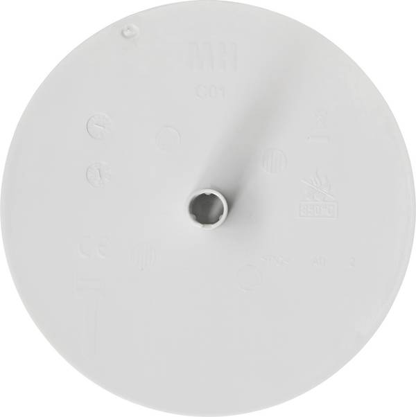 Max Hauri 168988 Rosace de plafond (Ø x H) 98 mm x 3 mm  1 pc(s)