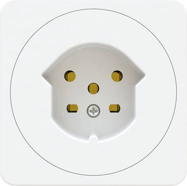 Max Hauri 170599 simple Prise   IP20 blanc (brillant)
