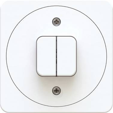 Max Hauri 170620  Interrupteur   IP20 blanc (brillant)