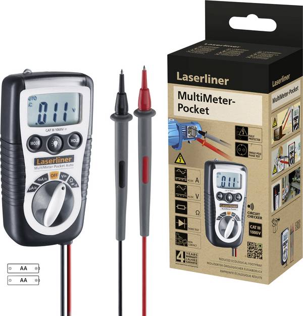 Laserliner MultiMeter-Pocket Multimètre