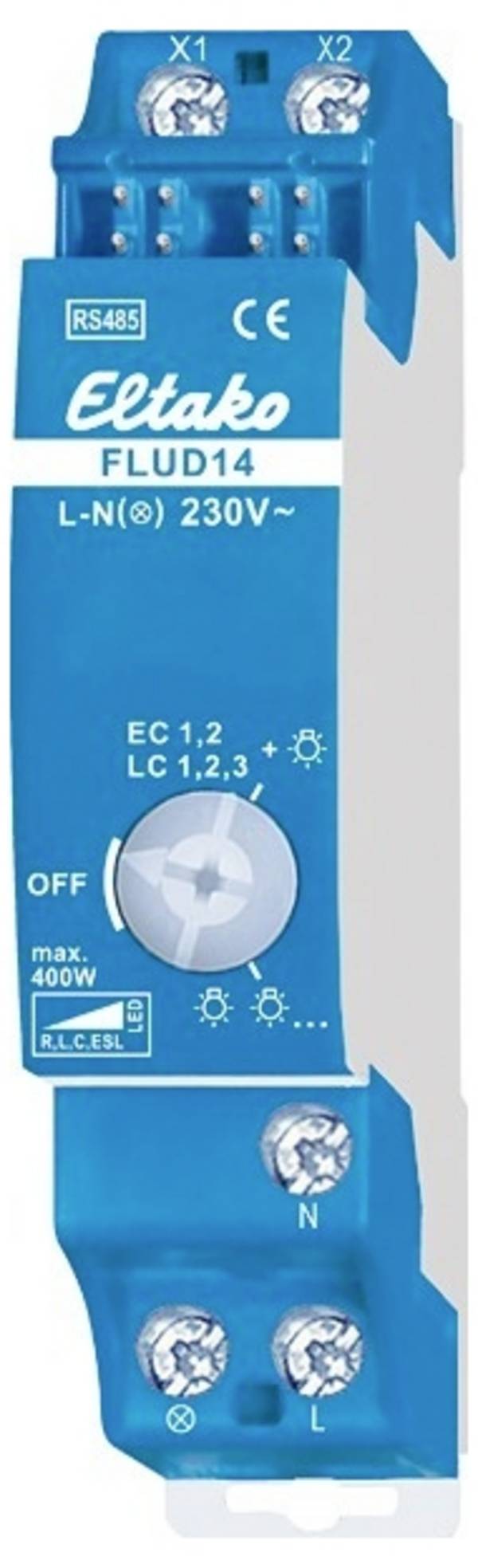 FLUD14 Eltako  Module de puissance à bus RS485    profilé