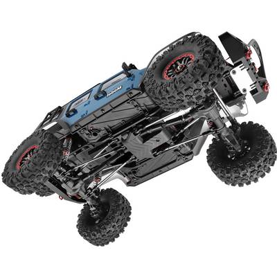 WL Toy bleu métal brushed 1:10 Auto RC électrique Crawler 4 roues motrices (4WD) prêt à fonctionner (RtR) 2,4 GHz avec a-8