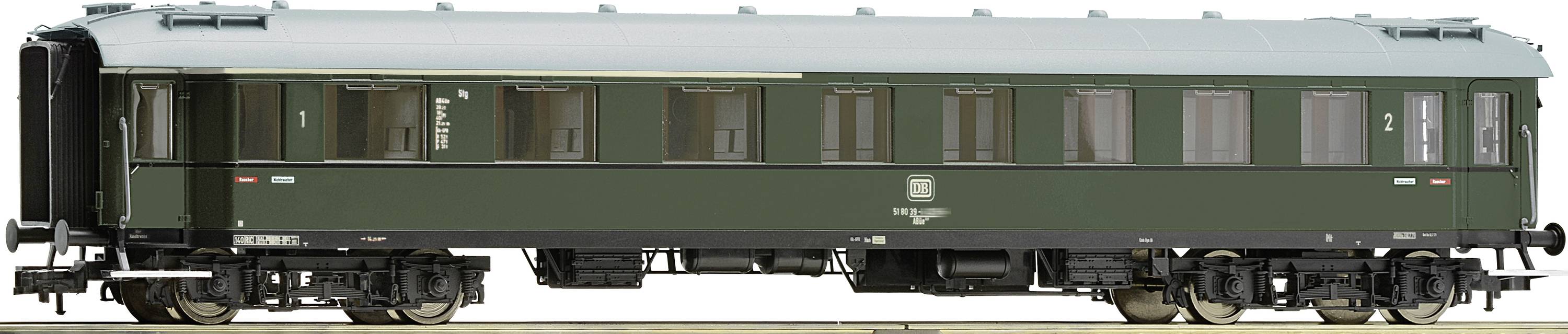 Roco 6200158 Chariot à train rapide H0 1./2. classe de la DB