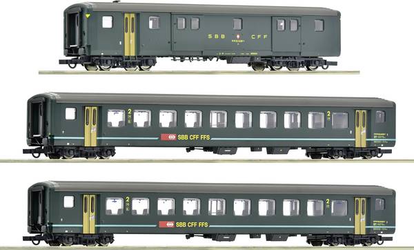 Roco 6200090 Lot de 3 H0 1 « IR 1617 » de la SBB