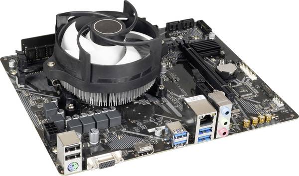 Renkforce Kit tuning PC AMD Ryzen 5 3400G 4.2 GHz 16 GB RAM DDR4 500 GB M.2 PCIe Win 11 Pro Micro-ATX