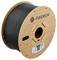 Bobine de câble noire avec inscription 'FIBERON' et code QR.