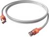 Cordon EasyLan DualBoot® LED Cat.6A (Classe EA) S/FTP, LSOH, gris, 10 m