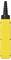 Un bouton-poussoir de commande industriel jaune avec un connecteur de câble noir sur le dessus, utilisé pour contrôler des machines ou de l'équipement.