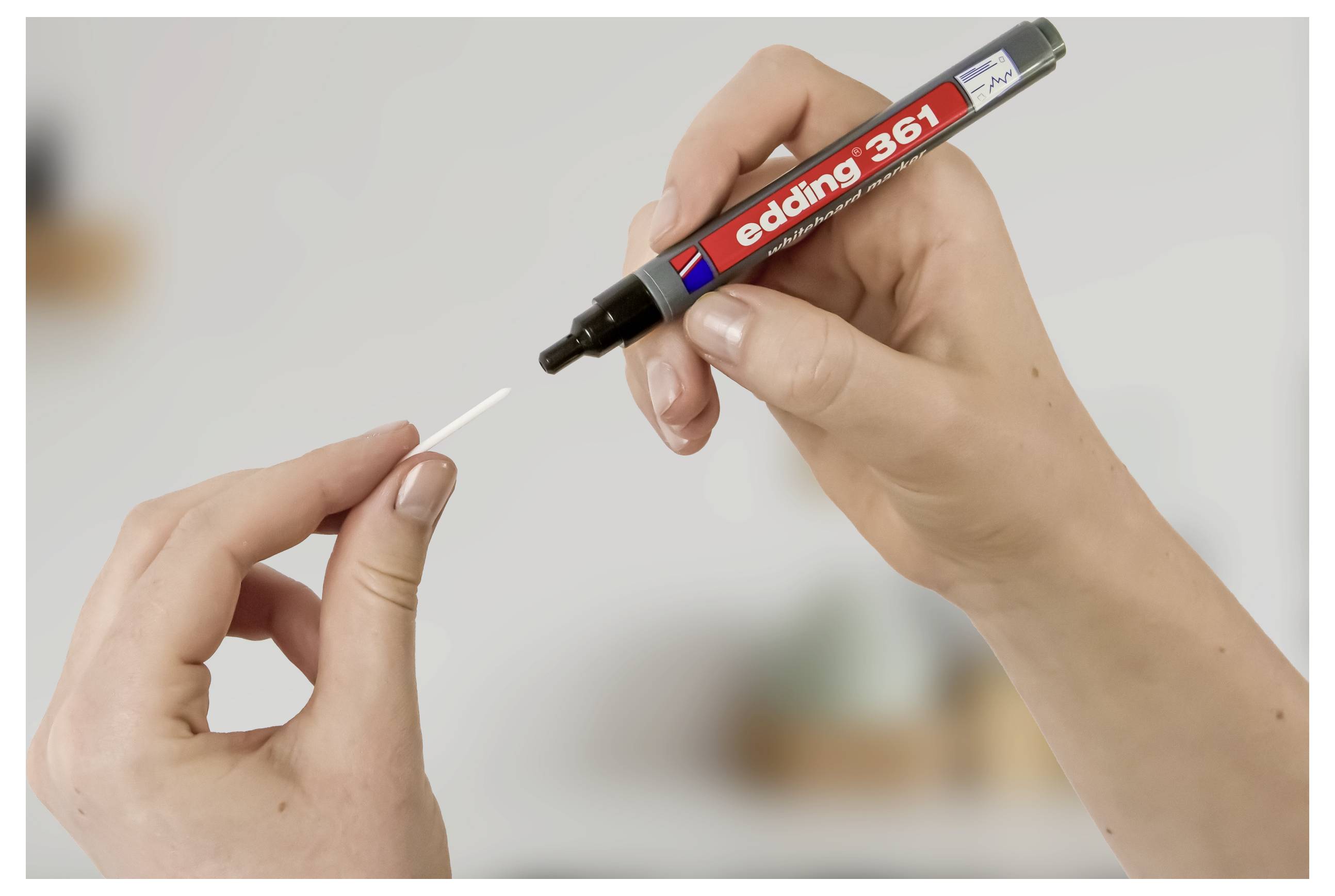 Edding EDDING - 361 Whiteboard-Marker farbsortiert 1.0 mm 4 St. 4-361-4-2 Marqueur tableau blanc 1 pc(s)-6