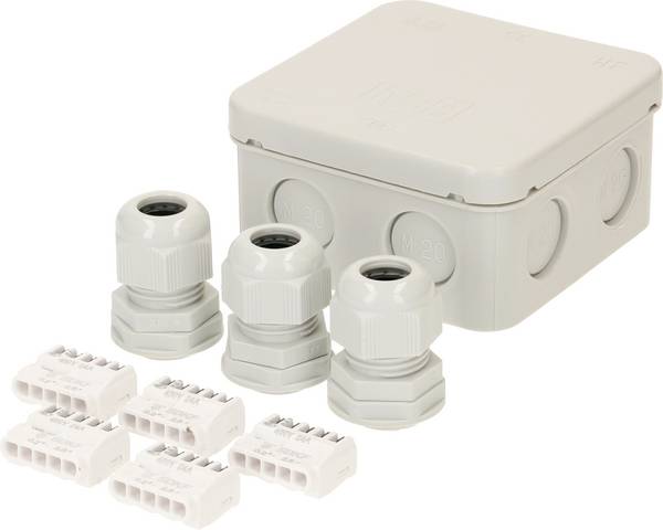 Max Hauri 139748 Boîte de dérivation (L x l x H) 80 x 80 x 50 mm  1 pc(s)