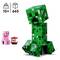 Un set Lego d'un monstre vert et cubique, adapté aux personnes à partir de 10 ans. Contient 665 pièces, avec une figurine rose et un cube de TNT rouge.