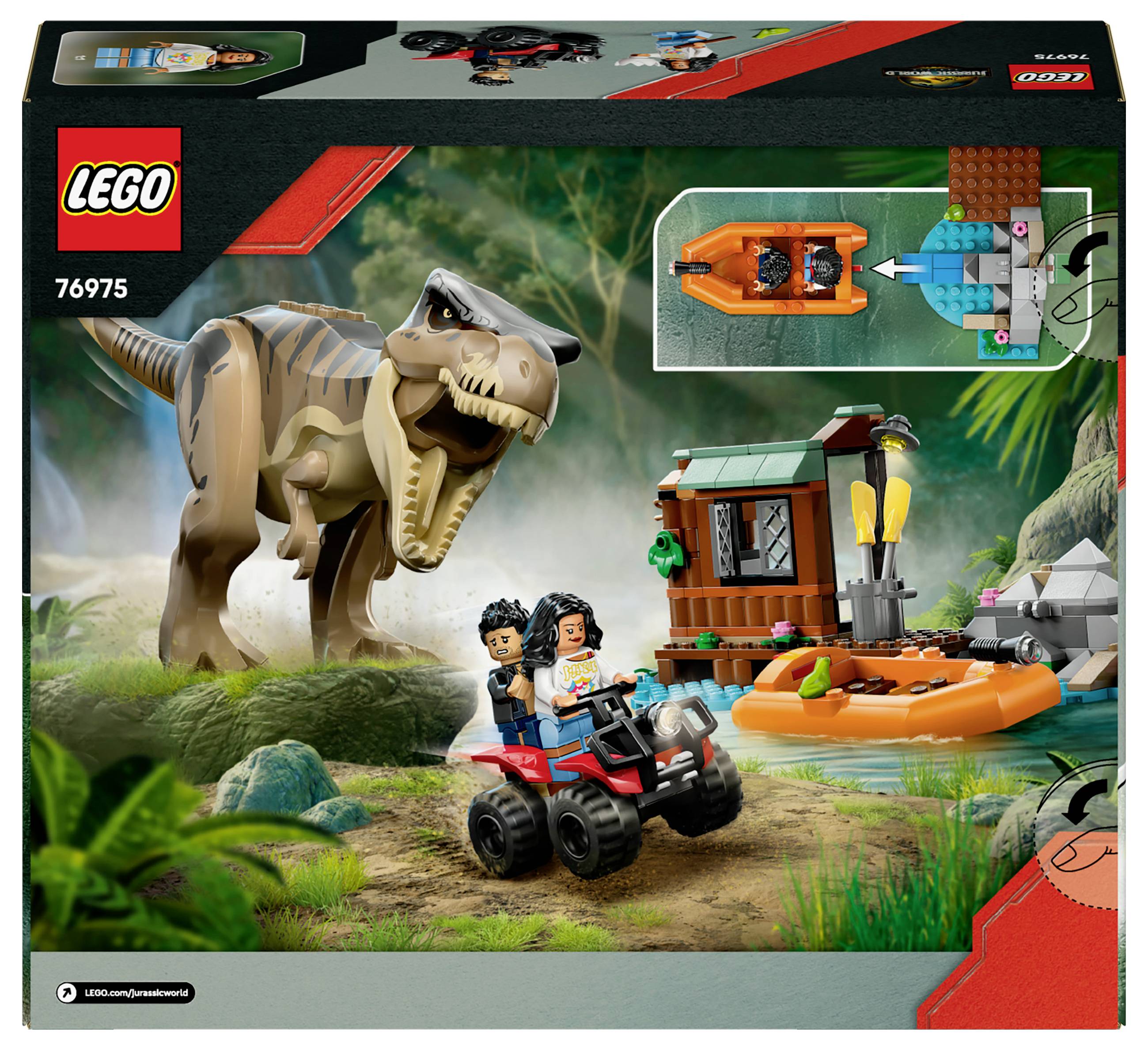 76975 LEGO® JURASSIC WORLD™ Échapper au T.Rex-2