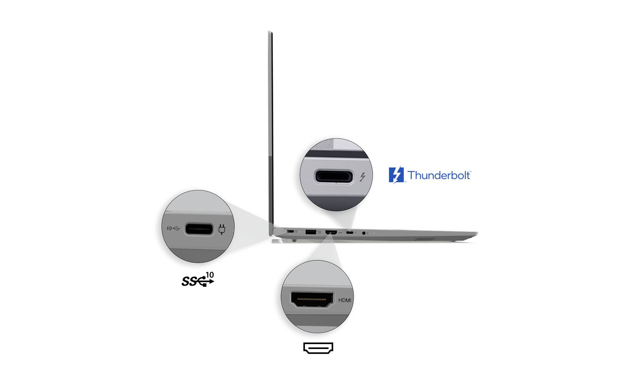 Lenovo Notebook ThinkBook 16 G8 40.6 cm (16 pouces) WUXGA Intel® Core™ Ultra 7 (Series 2) 255H 32 GB RAM 1 TB SSD allema-14