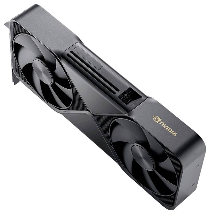 PNY Carte graphique Nvidia RTX PRO 6000 Blackwell 96 GB GDDR7-VRAM PCIe x16 DisplayPort volcan-1
