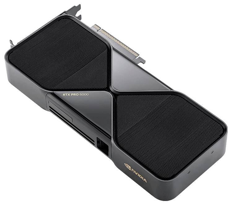 PNY Carte graphique Nvidia RTX PRO 6000 Blackwell 96 GB GDDR7-VRAM PCIe x16 DisplayPort volcan-4