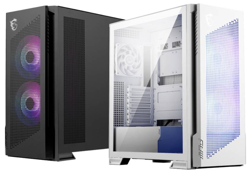 Tour midi MSI MSI GEH Midi MPG VELOX 300R PZ Boîtier PC, Boîtier gaming noir-4