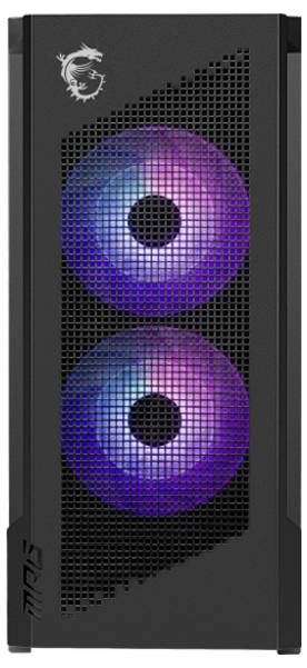 Tour midi MSI MSI GEH Midi MPG VELOX 300R PZ Boîtier PC, Boîtier gaming noir-5