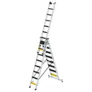 MUNK Günzburger Steigtechnik 033325 aluminium Echelle polyvalente à marches 28 kg