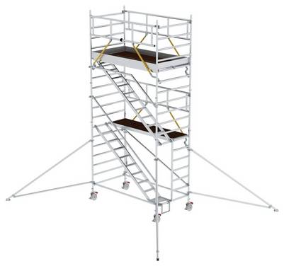 MUNK Günzburger Steigtechnik 167211 aluminium Echafaudage roulant