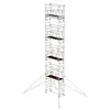 MUNK Günzburger Steigtechnik 115174 aluminium Echafaudage pliant Hauteur de travail (max.): 9.96 cm