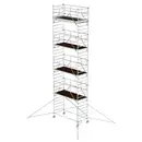 MUNK Günzburger Steigtechnik 169939 aluminium Echafaudage roulant Hauteur de travail (max.): 11.51 cm