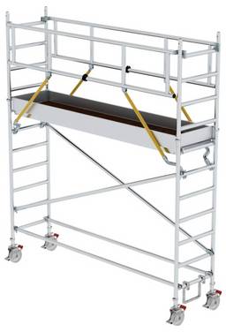 MUNK Günzburger Steigtechnik 172236  aluminium Echafaudage roulant