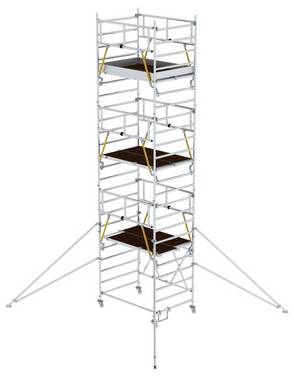 MUNK Günzburger Steigtechnik 115254  aluminium Echafaudage pliant