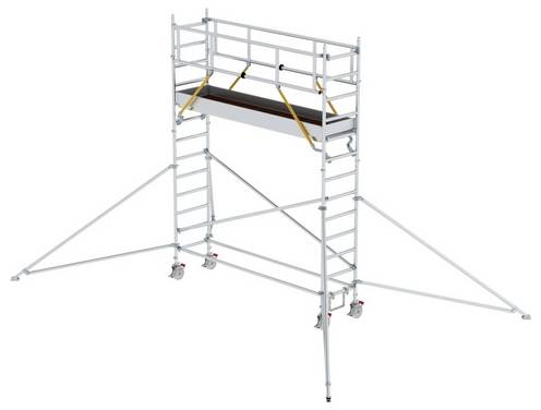 MUNK Günzburger Steigtechnik 156349  aluminium Echafaudage roulant