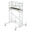 MUNK Günzburger Steigtechnik 155344 aluminium Echafaudage roulant Hauteur de travail (max.): 5.07 cm 4.17