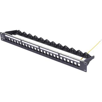 Renkforce 24 ports 483 mm (19") 1 UH noir non équipé-0