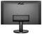 Dos d'un moniteur noir AOC avec des ports visibles et un support de base.