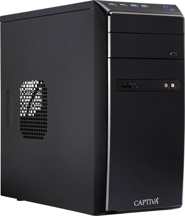Captiva PC de bureau Power Starter I80-383 Intel® Core™ i7 i7-14700 32 GB RAM 1 TB SSD Win 11 Home 80383