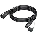 Neutrik NKE5E-E1E1-M0050 RJ45 Câble réseau, câble patch CAT 5e 5 m noir très flexible 1 pc(s)