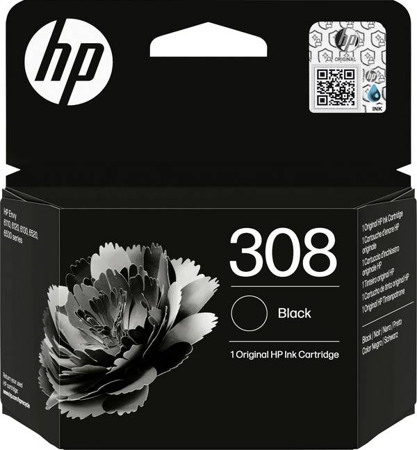 HP Encre 308 d'origine noir 7FP21UE#CE1