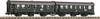 Piko N 40763 Lot de 2 wagons de transformation AB3yg + B3yg de la DB