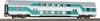 Piko H0 53116 Wagon à deux étages H0 DBuz 747.3 vert menthe de la DR