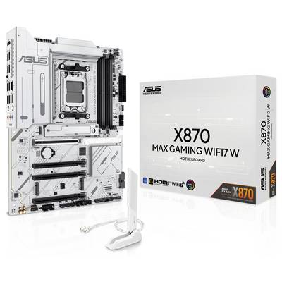 Asus X870 MAX Carte mère Socket (PC) AMD® AM5 Facteur de forme (détails) ATX Chipset de la carte mère AMD® X870-6
