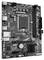 Une carte mère d'ordinateur au design noir, présentant différentes connexions et ports pour processeur, RAM et périphériques.