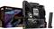 Carte mère et emballage de la marque Aorus, modèle B650M Elite WiFi 6, noir avec des accents argentés, compatible avec les processeurs AMD Ryzen.