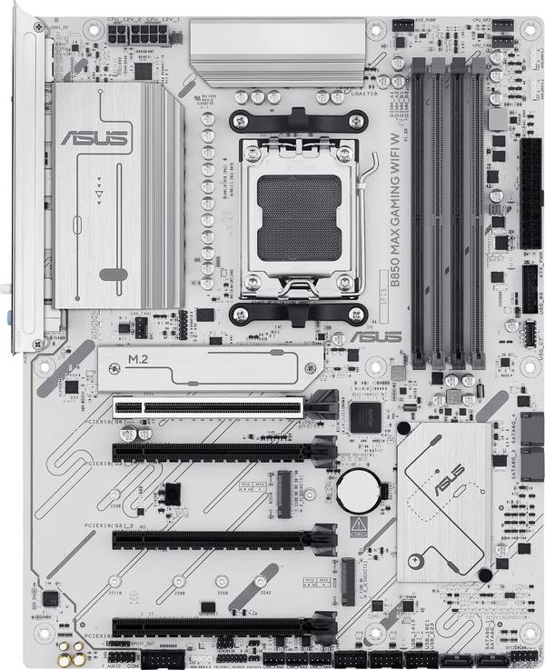 Asus 90MB1M10-M0EAY0 Carte mère Socket (PC) AMD® AM5 Facteur de forme (détails) ATX Chipset de la carte mère AMD® B850