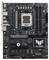 Une carte mère ASUS TUF Gaming, avec des connexions et des emplacements pour les composants. Carte principale au design robuste, adaptée au gaming.