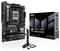 Carte mère d'ordinateur 'TUF Gaming B650E-Plus WiFi' d'ASUS avec emballage et antenne, adaptée aux configurations orientées gaming.