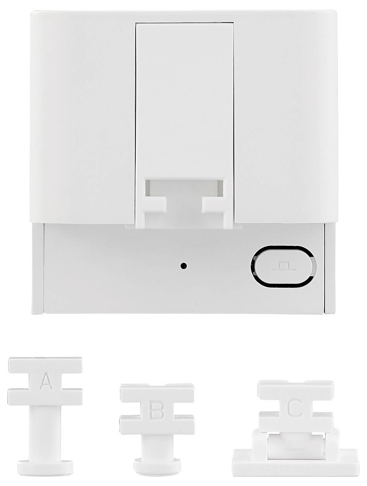 Sygonix SY-6811314 Contrôleur de commutation blanc Smart Pusher-4